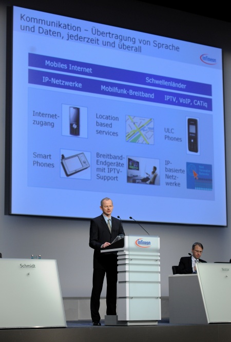 Peter Bauer, Sprecher des Vorstands, Infineon Technologies AG