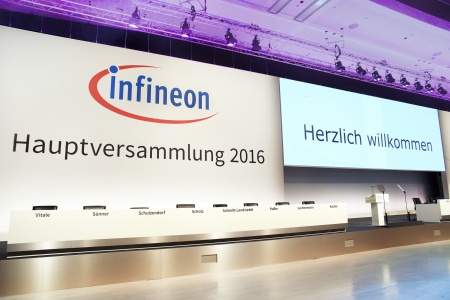 Hauptversammlung 2016 der Infineon Technologies AG