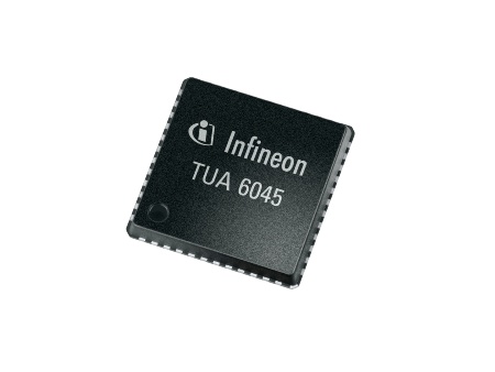 Der OmniTune(tm) TUA6045 ist ein hoch entwickelter RF-Tuner-IC, der mit einer Versorgungsspannung von nur 3,3 V arbeitet, ohne dass dadurch die Hochfrequenz Leistungsmerkmale  (RF performance) eingeschränkt werden.