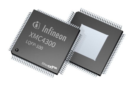 Die 32-bit Mikrocontroller XMC4300 eignen sich für EtherCAT-Industrieanwendungen, bei denen es auf die Einhaltung von strikten Kostenvorgaben ankommt und auf Design-Flexibilität, Konnektivität sowie hohe Echtzeitfähigkeit.