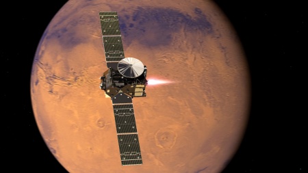 来自英飞凌的半导体已是第二次帮助寻找火星上的生命迹象。欧洲航天局的“ExoMars 2016 mission”现已抵达目的地，有六个不同元件为摄像系统和分析工具提供支持。