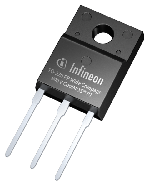 Infineon IPAW60R600P7SXKSA1 PG-TO220_FULLPAK_INF